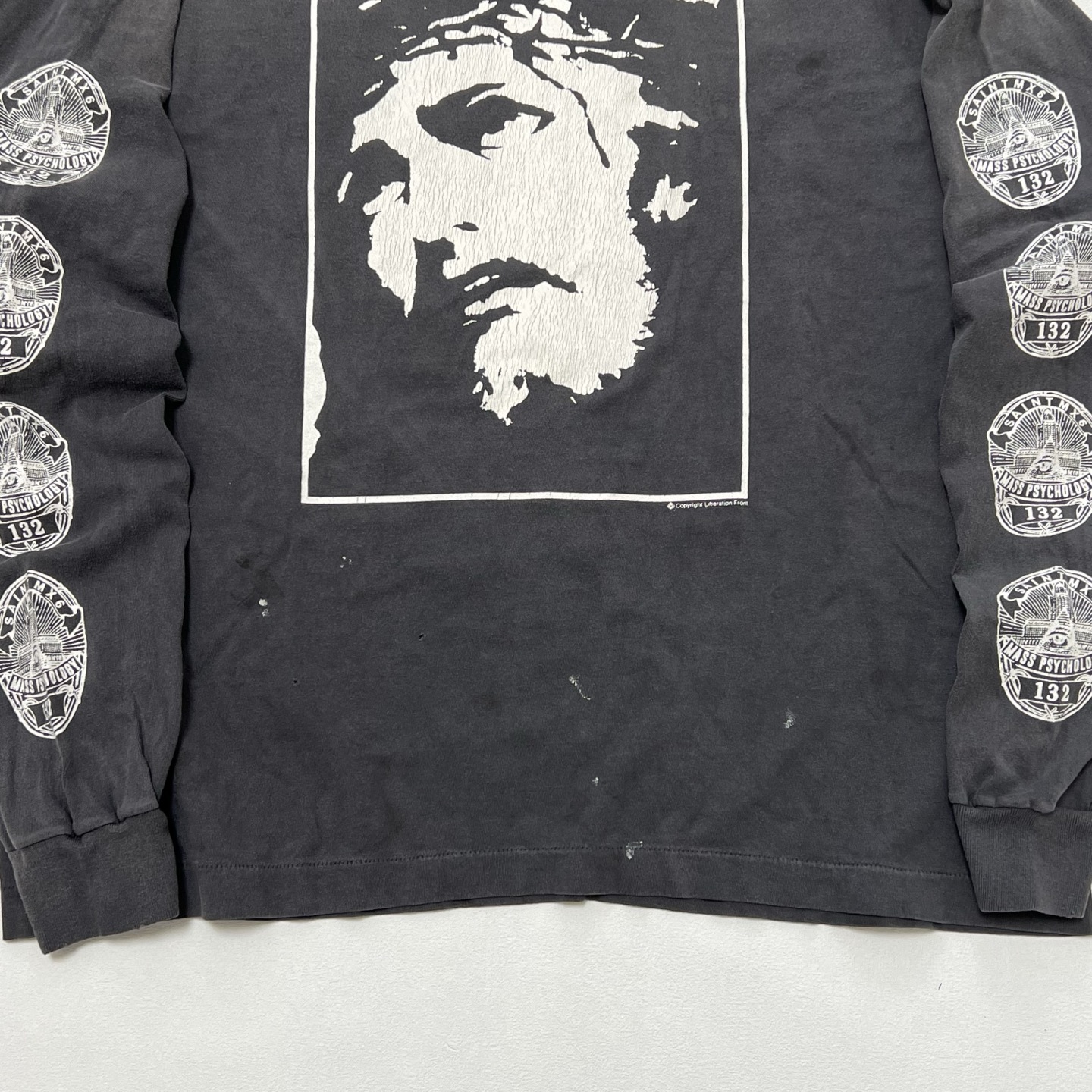 SAINT Mxxxxxx 25SS LOVE SAINT LS TEE (SM-HR8-0000-033）