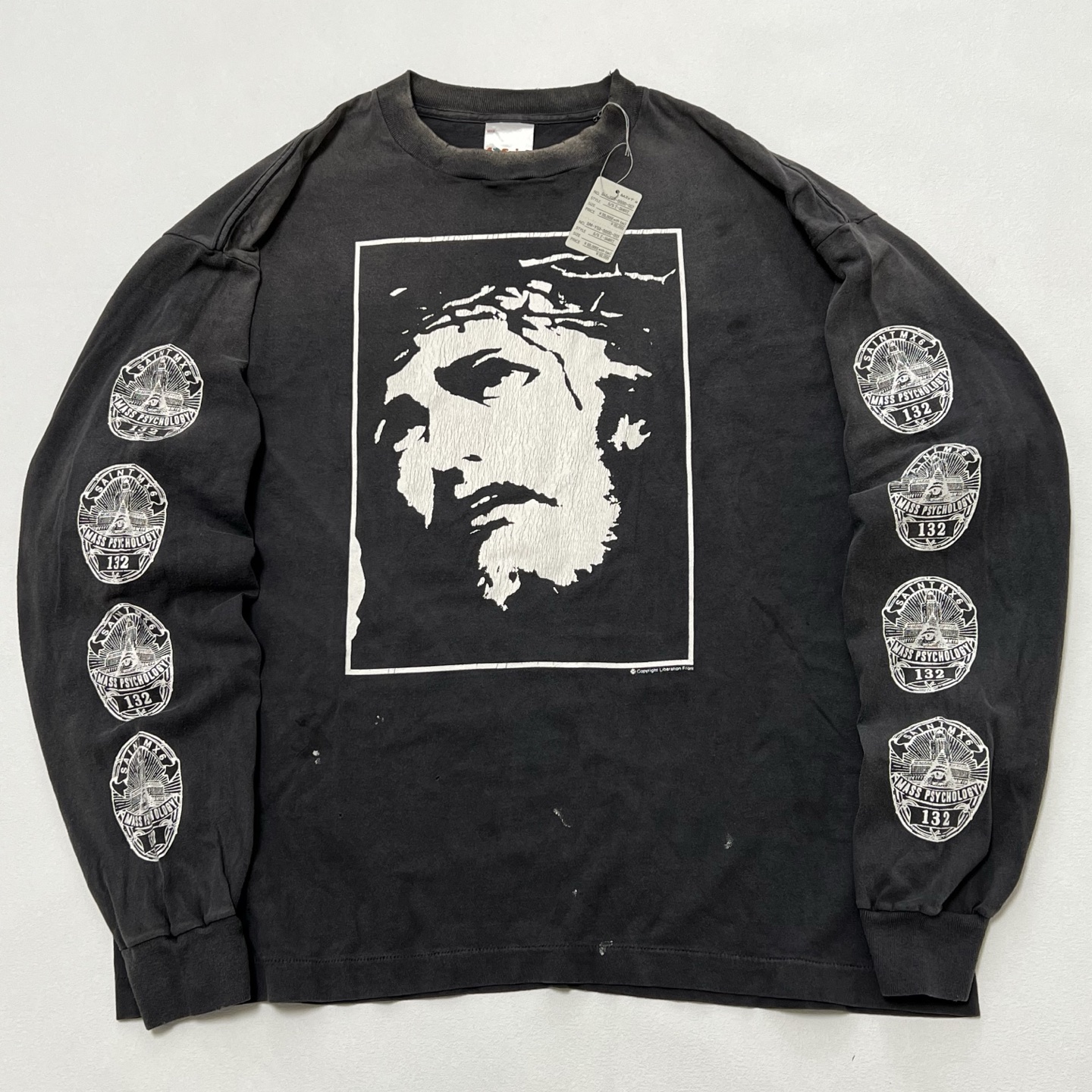 SAINT Mxxxxxx 25SS LOVE SAINT LS TEE (SM-HR8-0000-033）