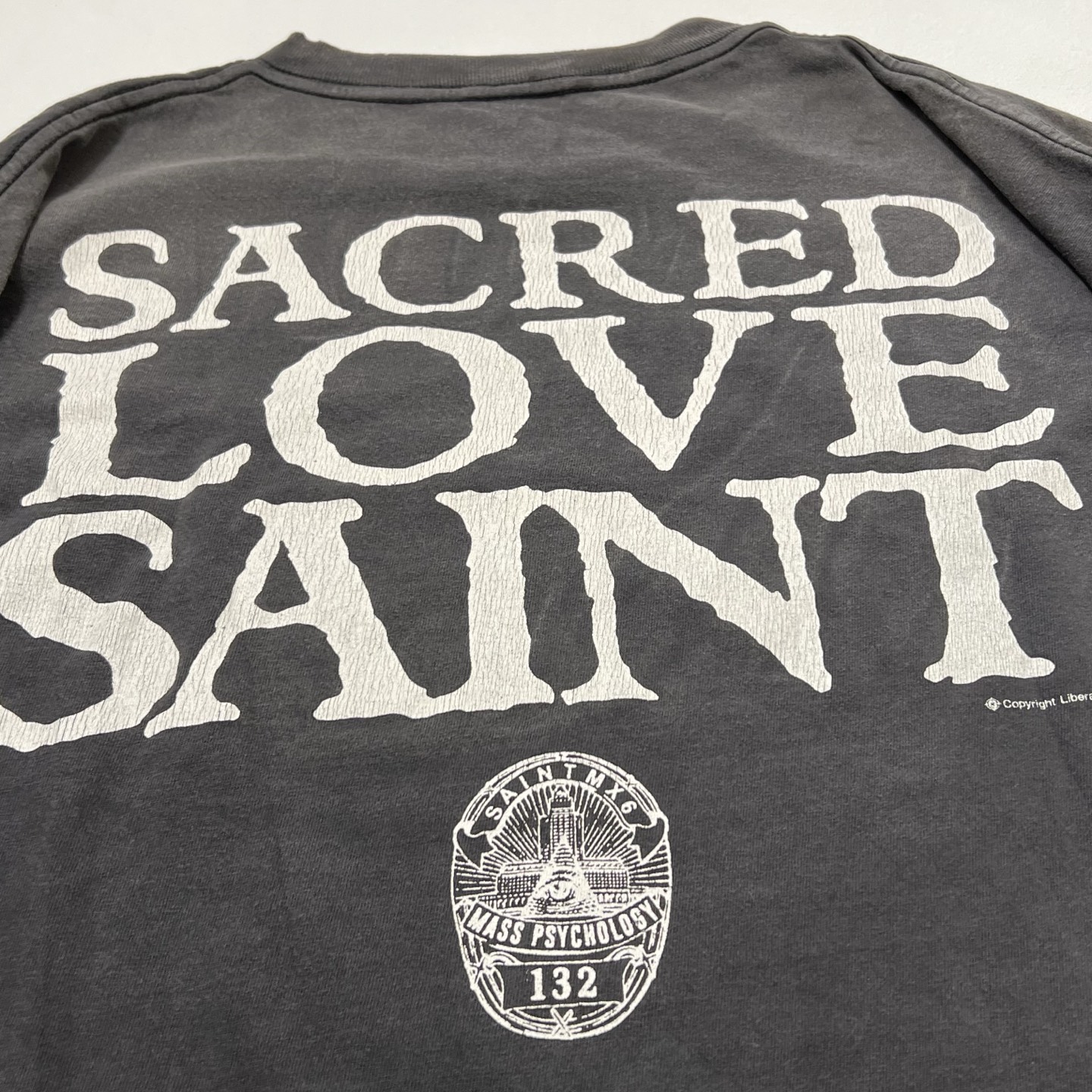 SAINT Mxxxxxx 25SS LOVE SAINT LS TEE (SM-HR8-0000-033）