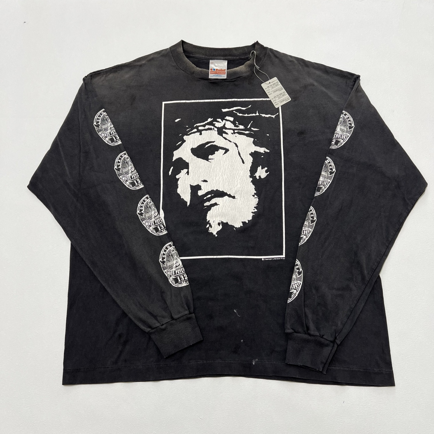 SAINT Mxxxxxx 25SS LOVE SAINT LS TEE (SM-HR8-0000-033）