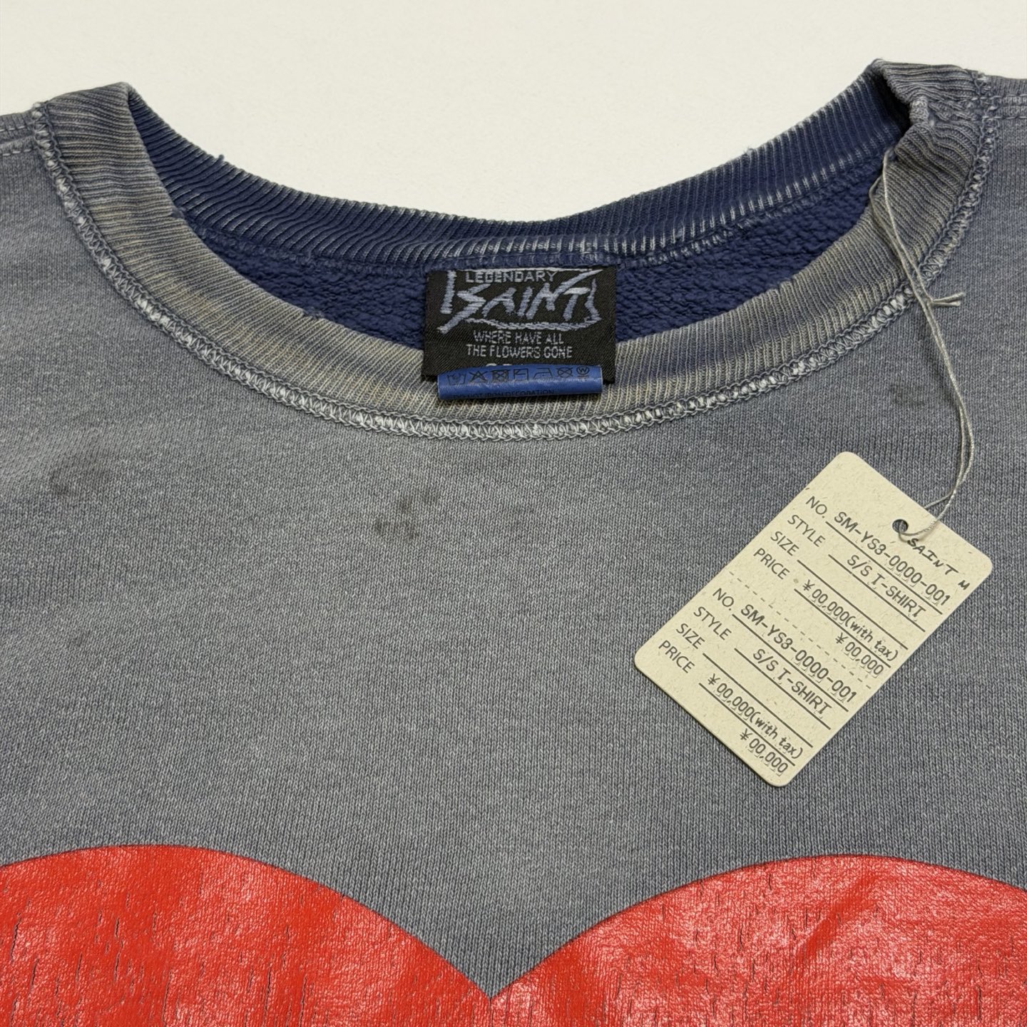 SAINT MXXXXXX CRW NECK SWT/SAINT POWER/NAVY (SM-HR1-0000-048）