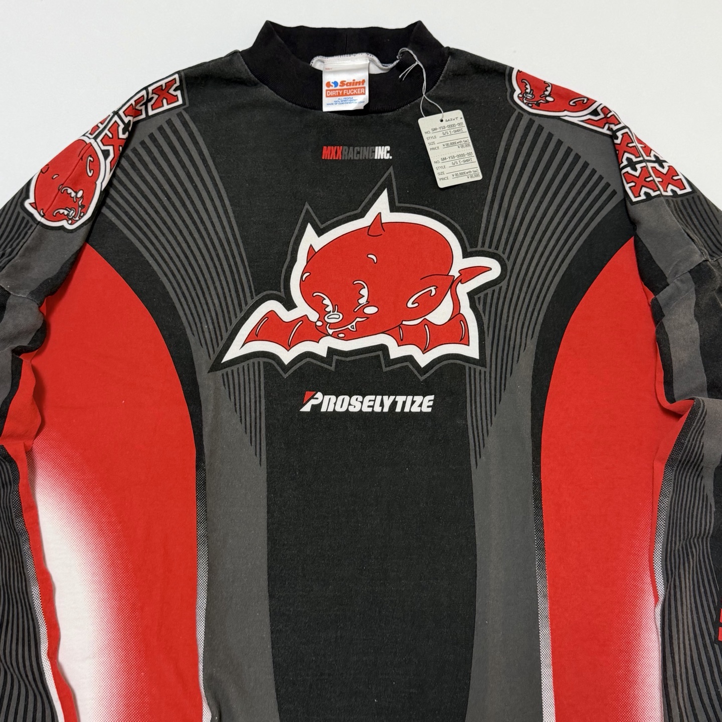 SAINT MXXXXXX Mortor Cycle LS Tee (SM-HR1-0000-039）