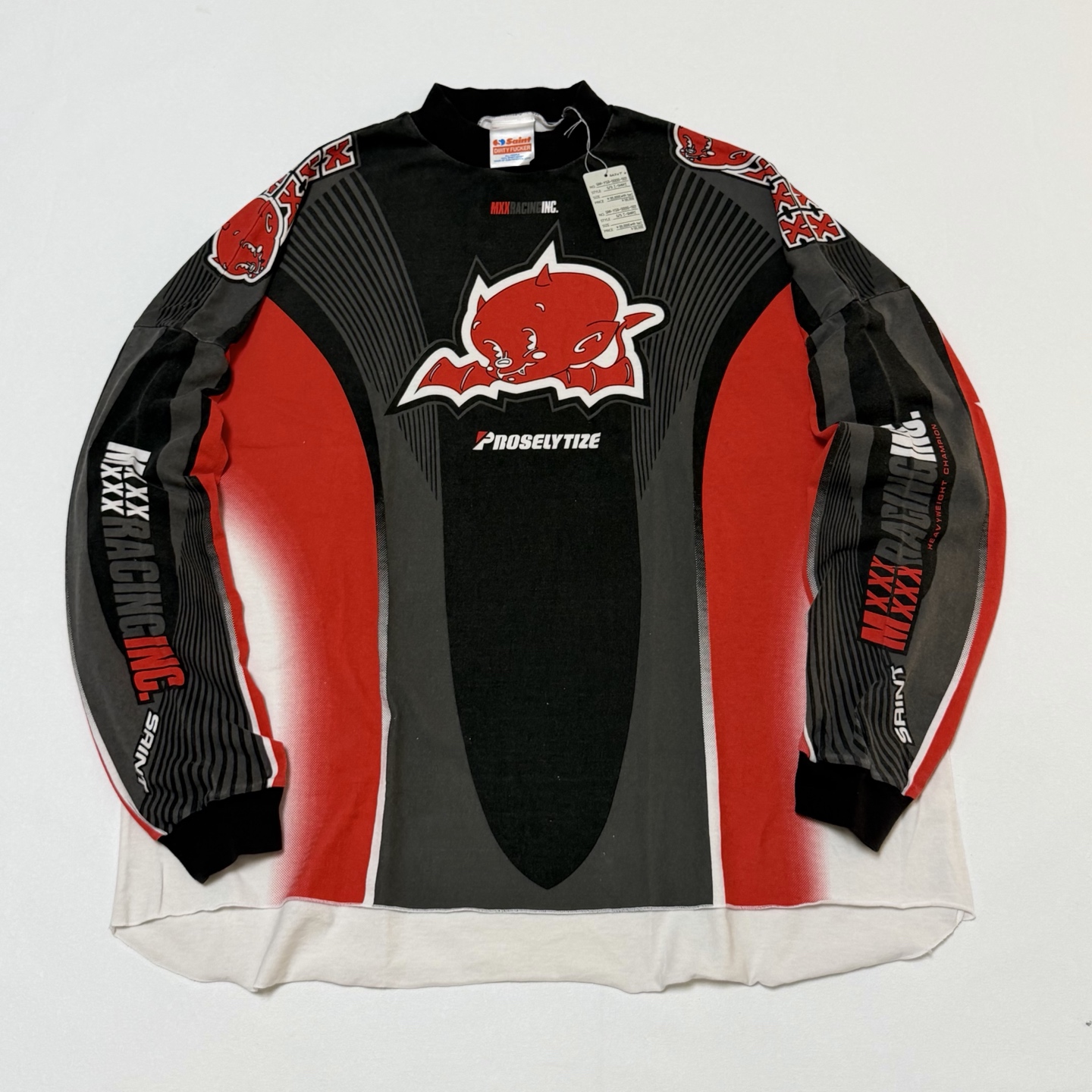 SAINT MXXXXXX Mortor Cycle LS Tee (SM-HR1-0000-039）