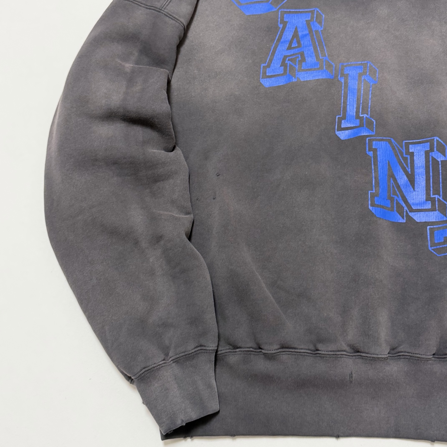 Saint Mxxxxxx  HOODIE/ANGEL/BLACK (SM-HR1-0000-052）