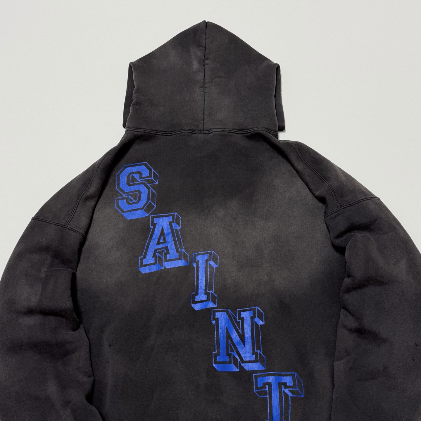 Saint Mxxxxxx  HOODIE/ANGEL/BLACK (SM-HR1-0000-052）