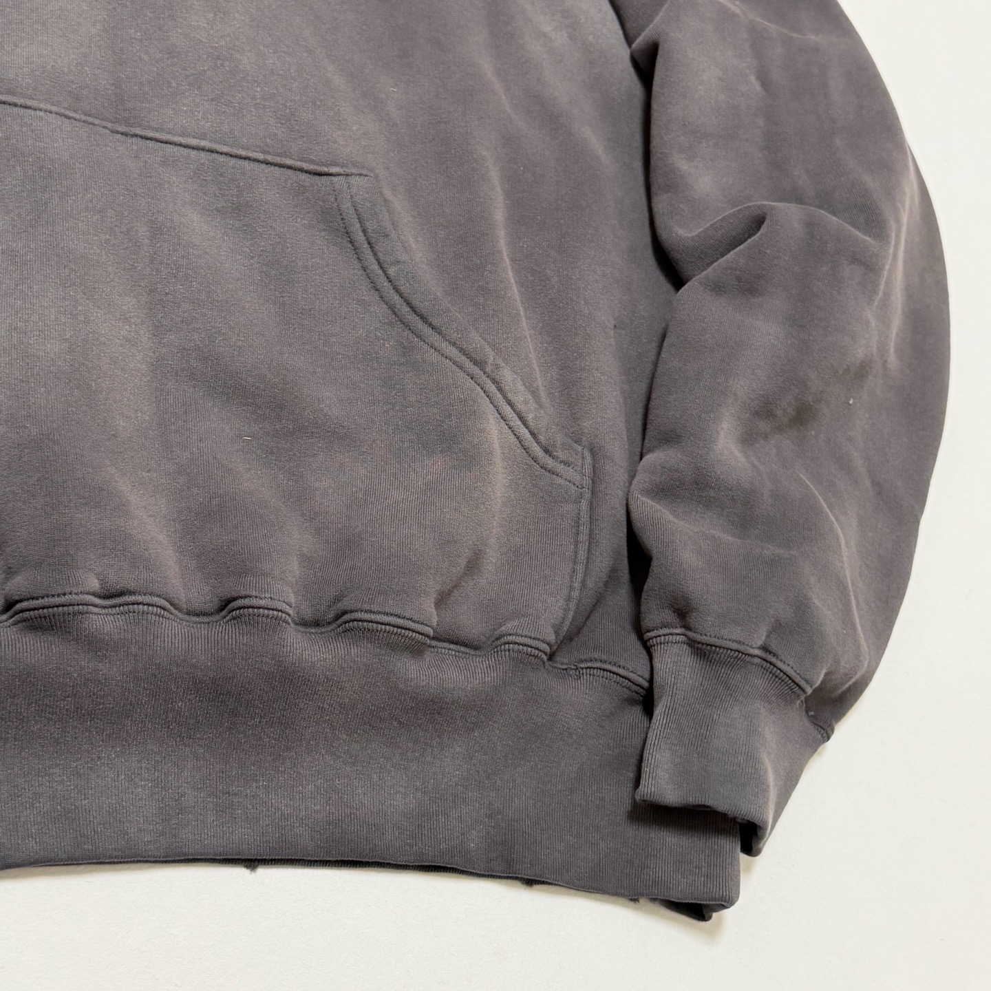 Saint Mxxxxxx  HOODIE/ANGEL/BLACK (SM-HR1-0000-052）