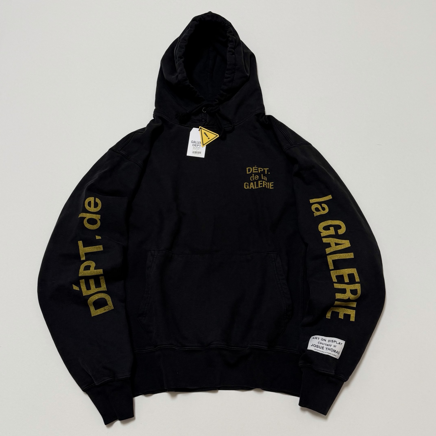 GALLERY DEPT. DEPT DE LA GALERIE HOODIE | BLACK（DGH50043BLACK）
