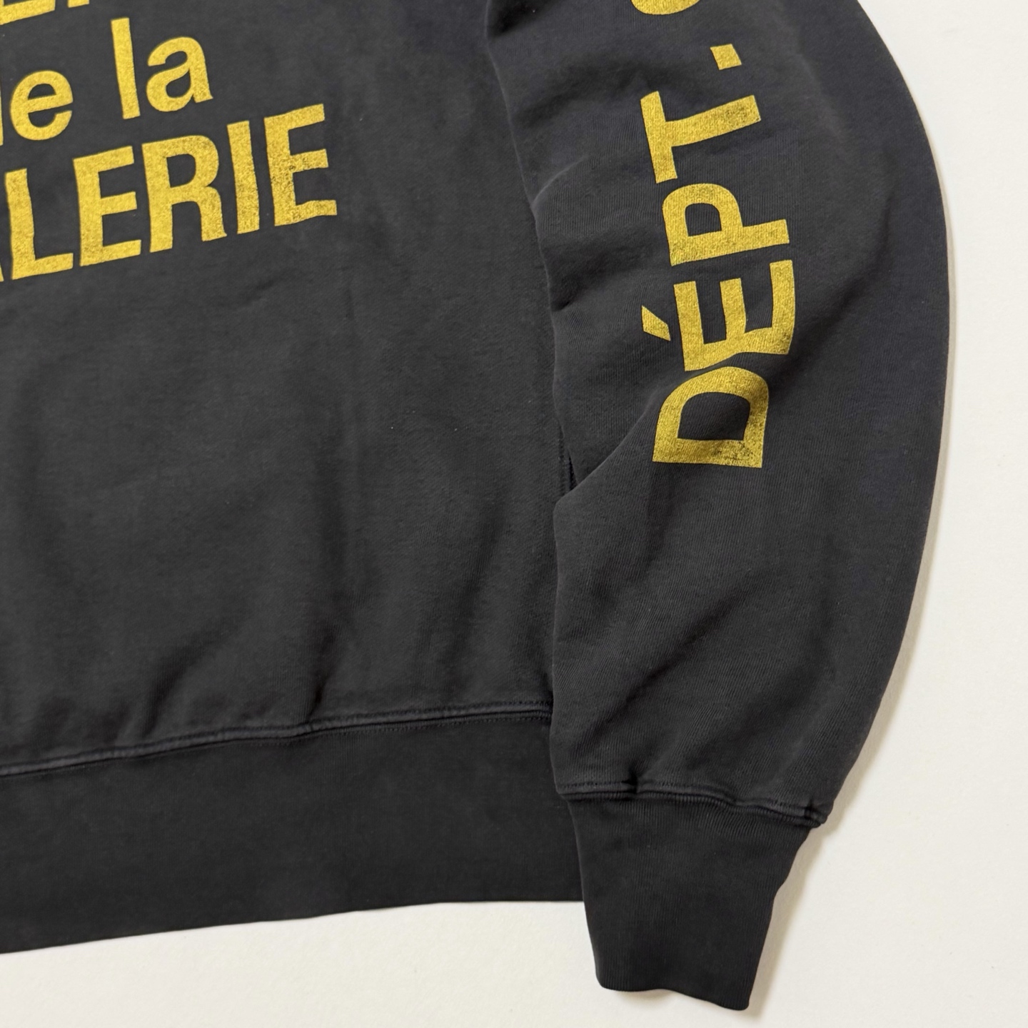 GALLERY DEPT. DEPT DE LA GALERIE HOODIE | BLACK（DGH50043BLACK）