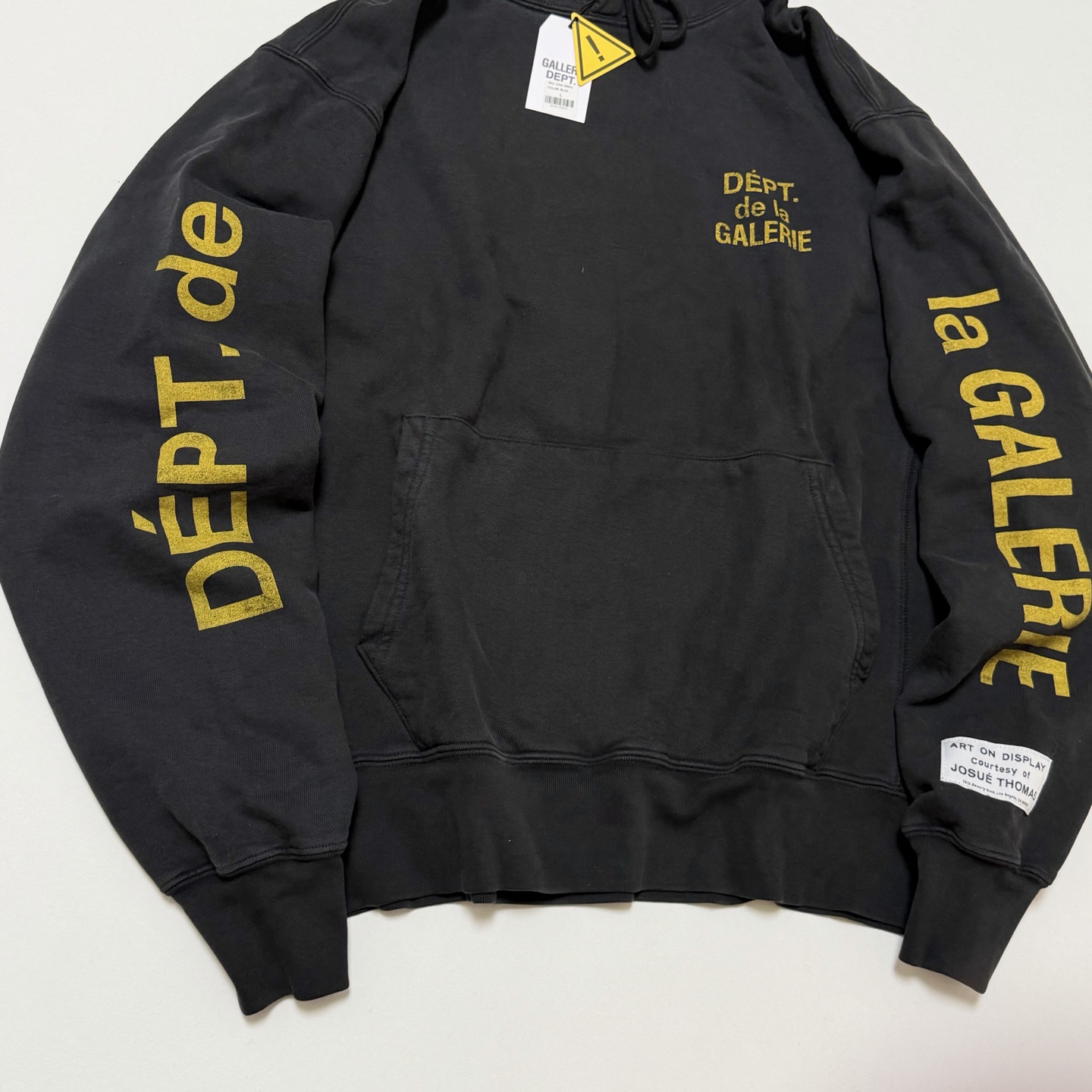 GALLERY DEPT. DEPT DE LA GALERIE HOODIE | BLACK（DGH50043BLACK）