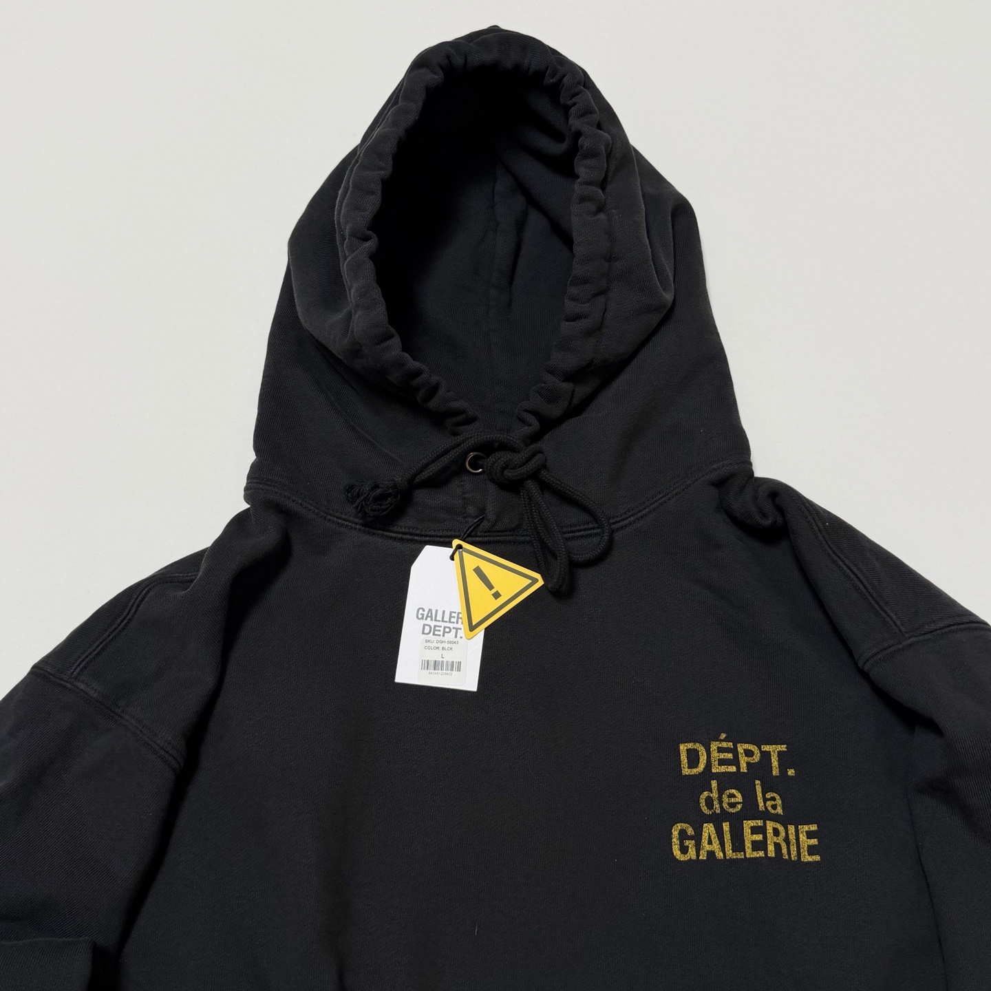 GALLERY DEPT. DEPT DE LA GALERIE HOODIE | BLACK（DGH50043BLACK）