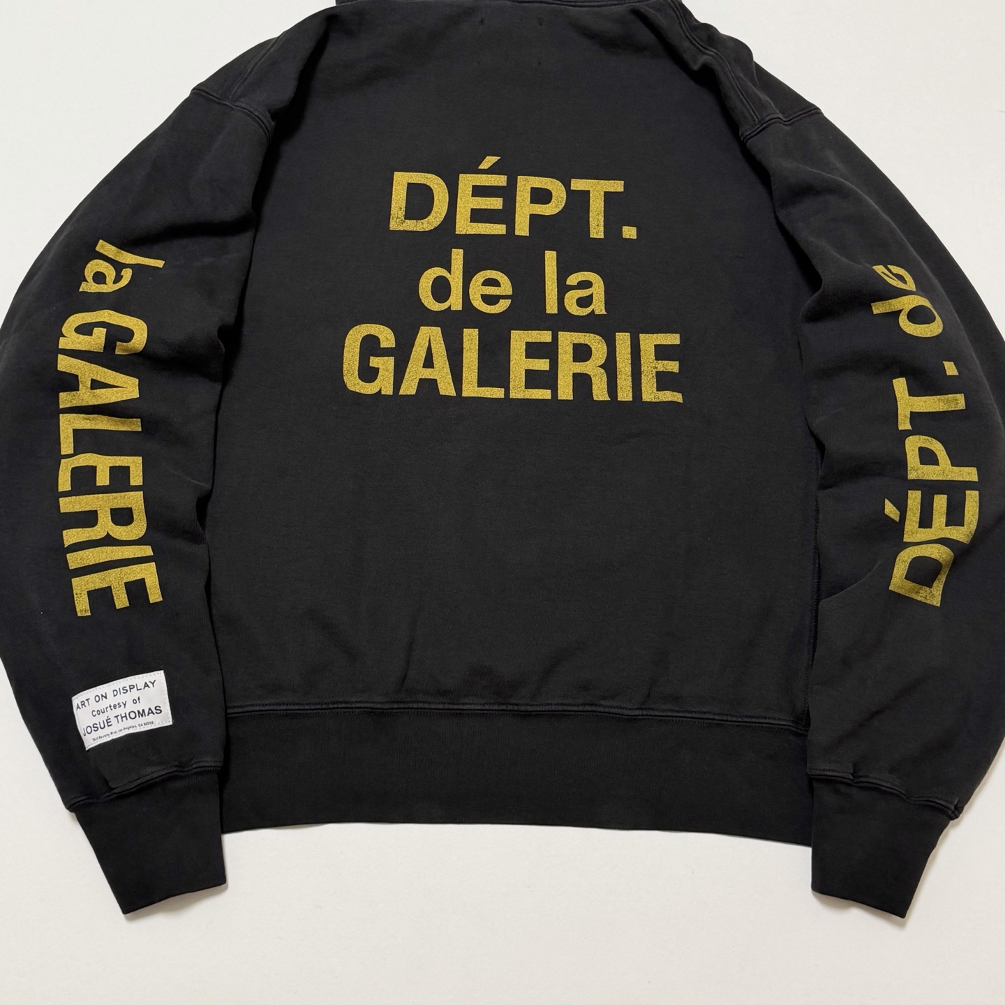 GALLERY DEPT. DEPT DE LA GALERIE HOODIE | BLACK（DGH50043BLACK）