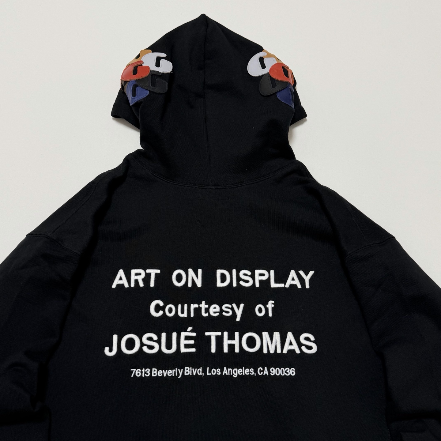 GALLERY DEPT. ART ON DISPLAY HOODIE（AODH-50054-VBLK）