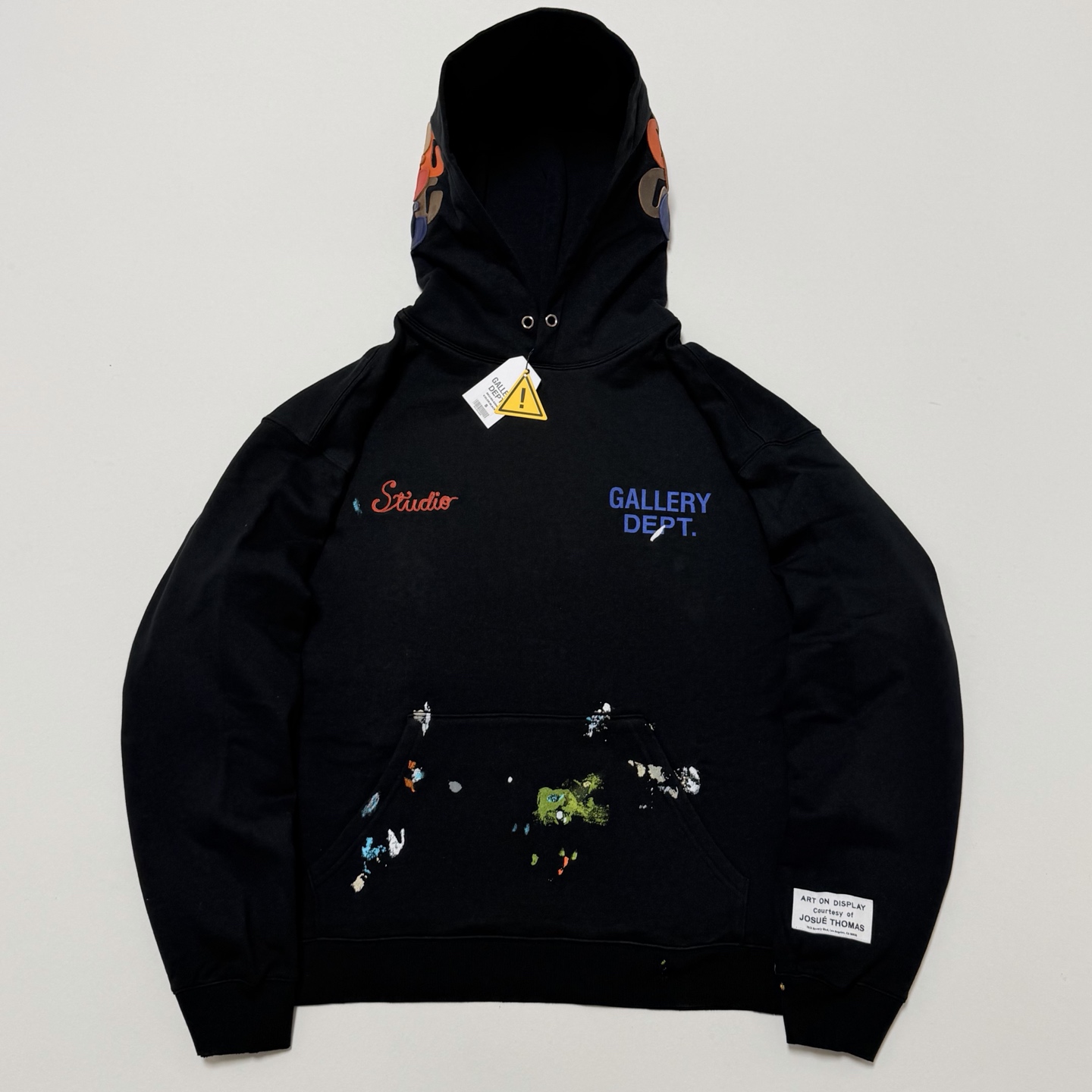 GALLERY DEPT. ART ON DISPLAY HOODIE（AODH-50054-VBLK）