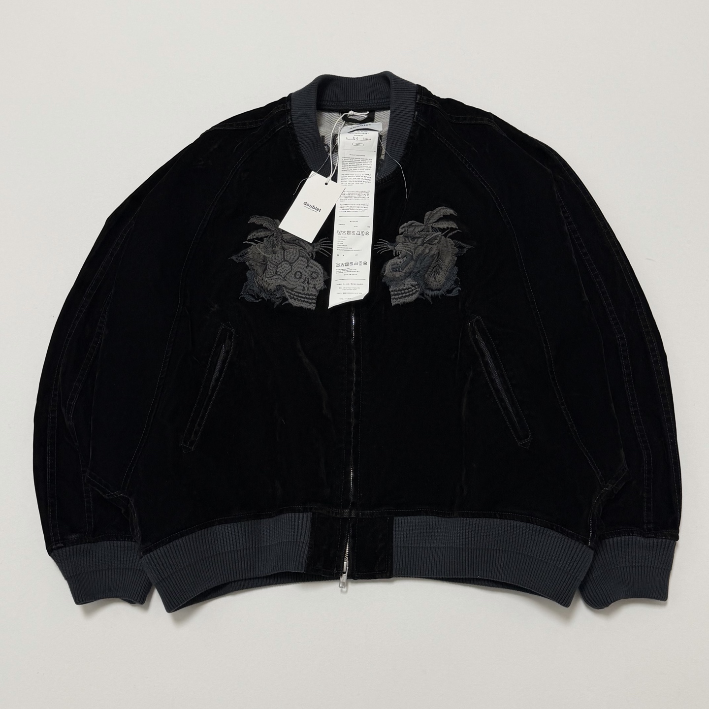 Doublet Souvenir jacket(25AW20BL237-BLACK）