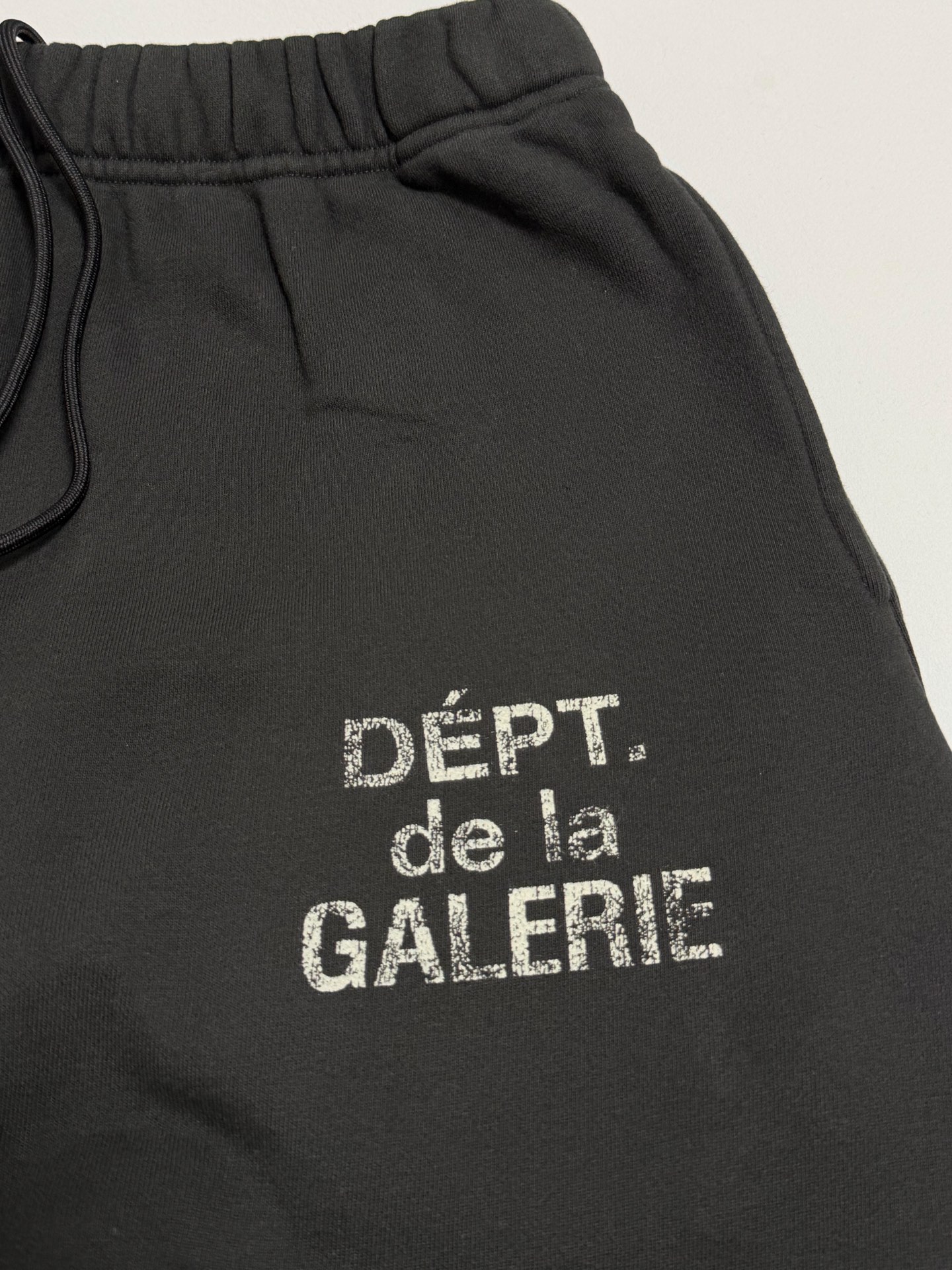 GALLERY DEPT. Sweatpants with logo（FSP-40107-WBLK）
