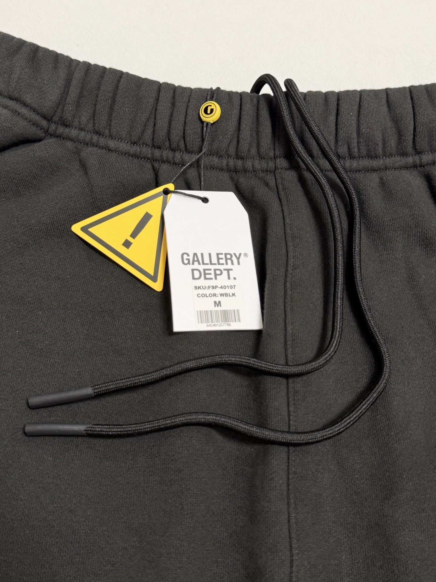 GALLERY DEPT. Sweatpants with logo（FSP-40107-WBLK）
