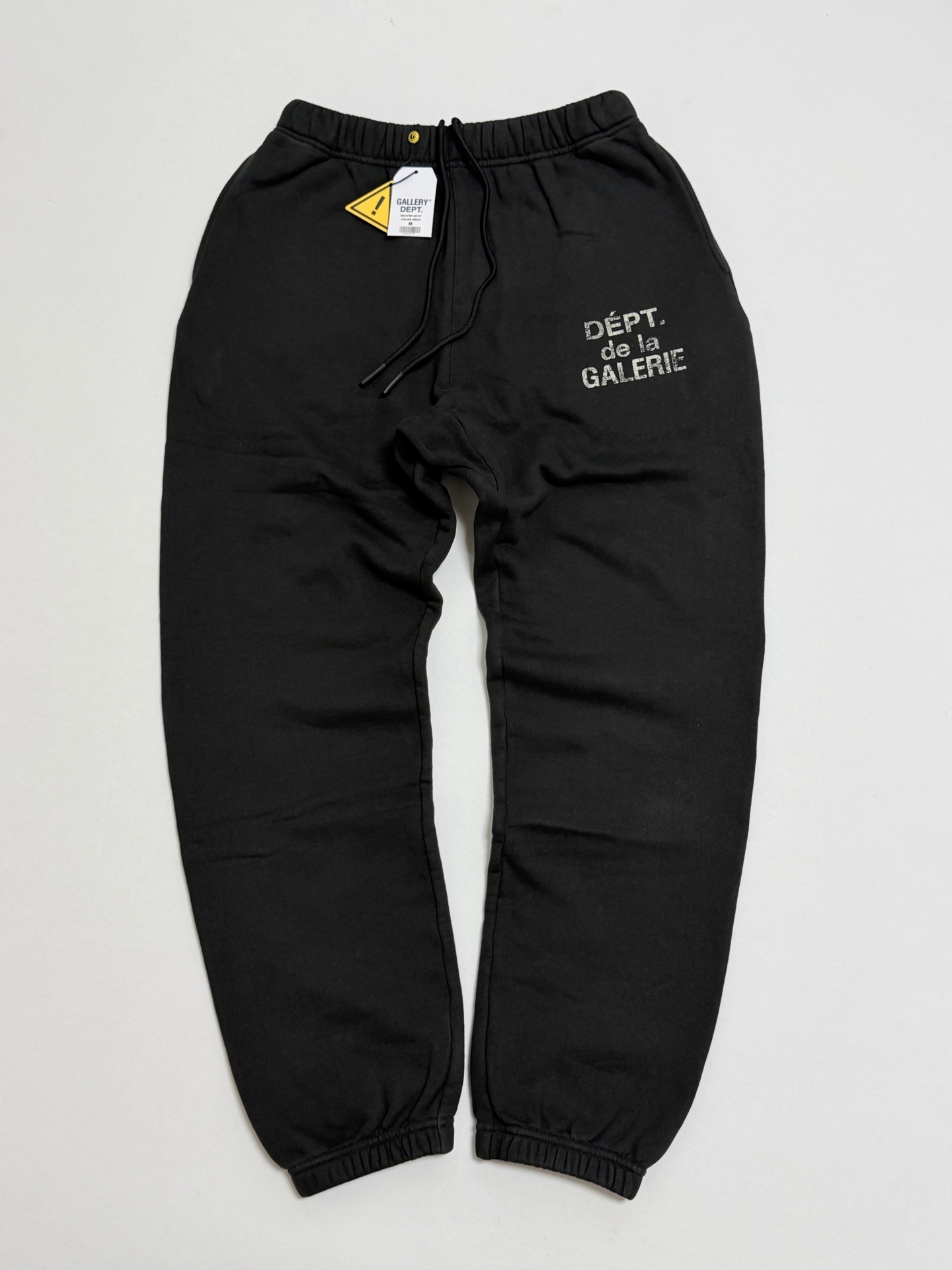 GALLERY DEPT. Sweatpants with logo（FSP-40107-WBLK）
