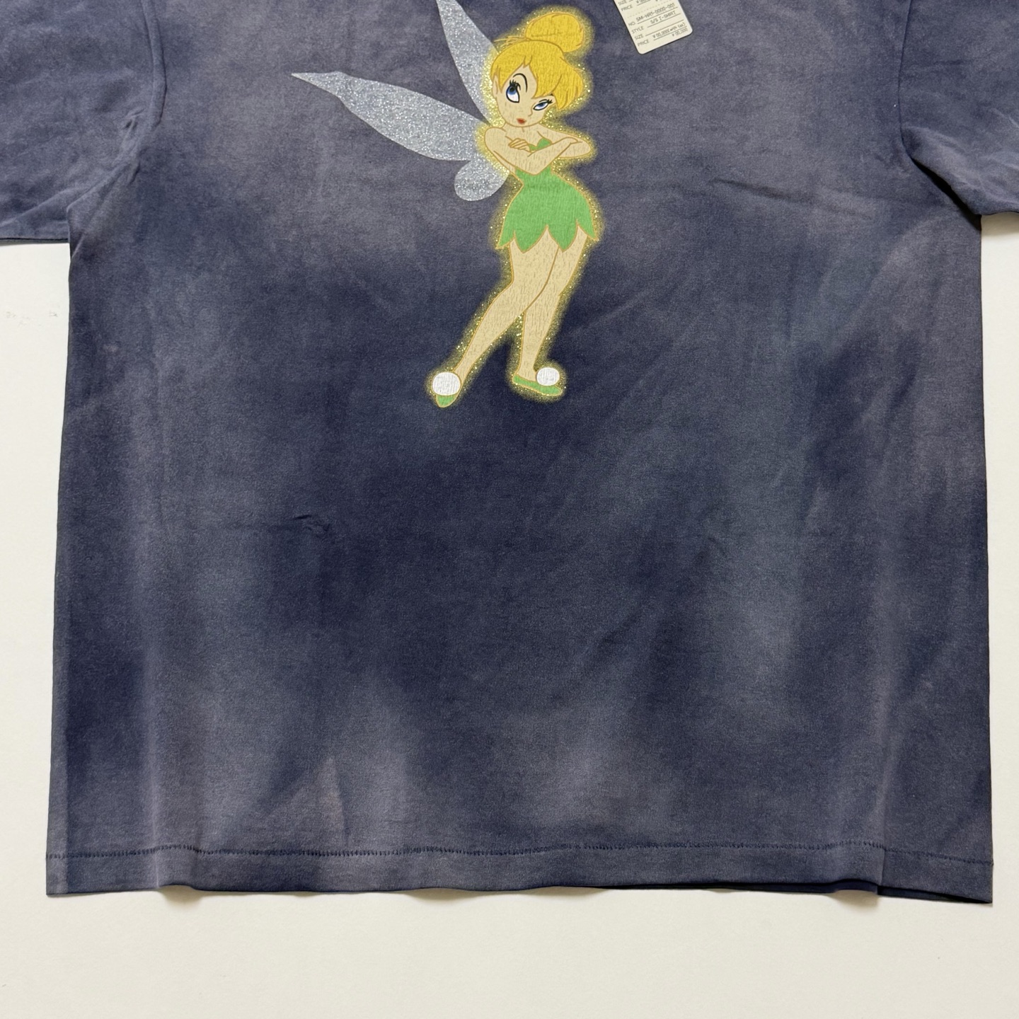 SAINT Mxxxxxx Saint Michael SM-MK8-0000-C79/DSN_SS T-SHIRT/TINKER BELL/NAVY (SM-MK8-0000-C79）