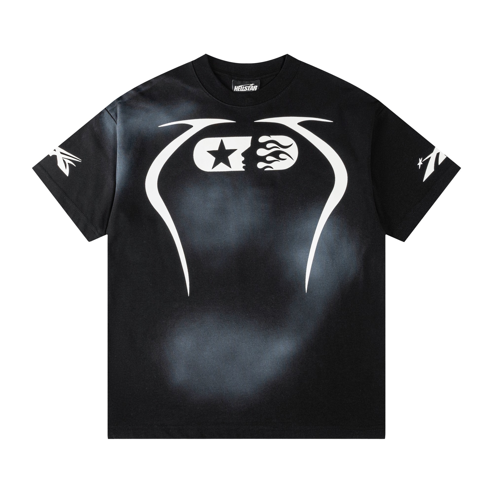 Hellstar Warm Up T-Shirt 'Black'（Hellstar-115）