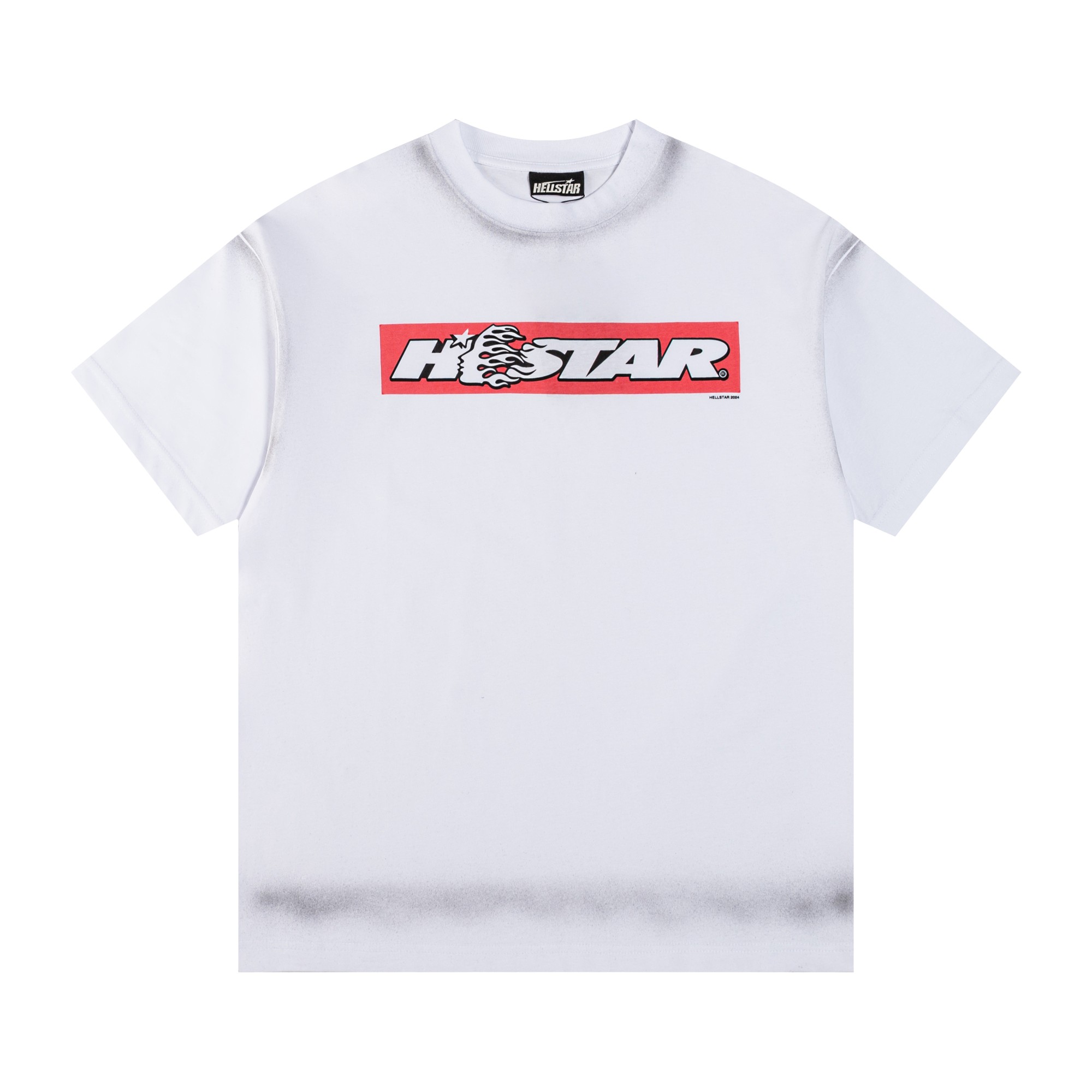 Hellstar Box Logo T-Shirt 'Red'（Hellstar-063）