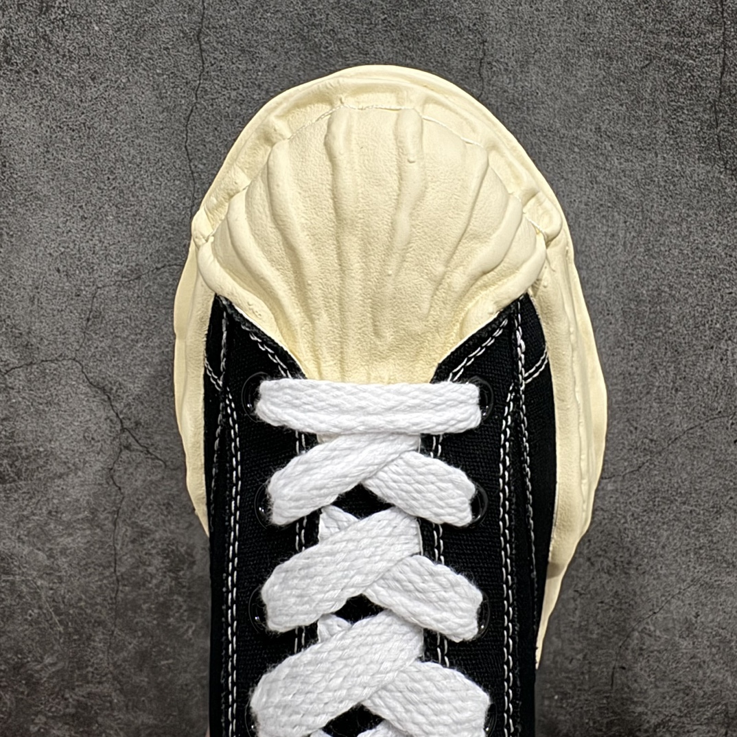 Maison MIHARA YASUHIRO BLAKEY VL OG Sole Canvas Low-top Sneaker "Black"  (A09FW732)