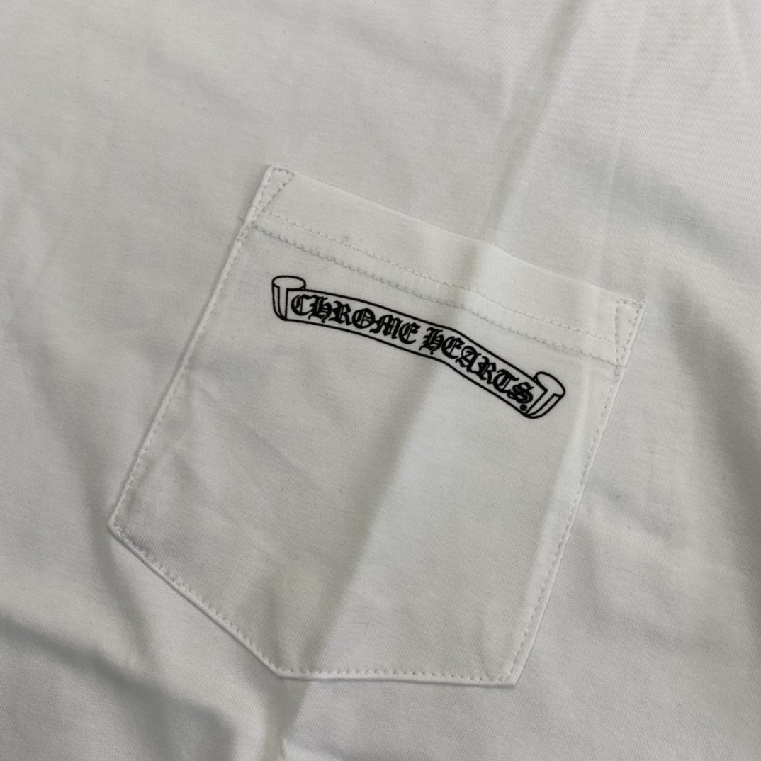 Chrome Hearts Multi Color Cross T-shirt (CHROME HEARTS A011）