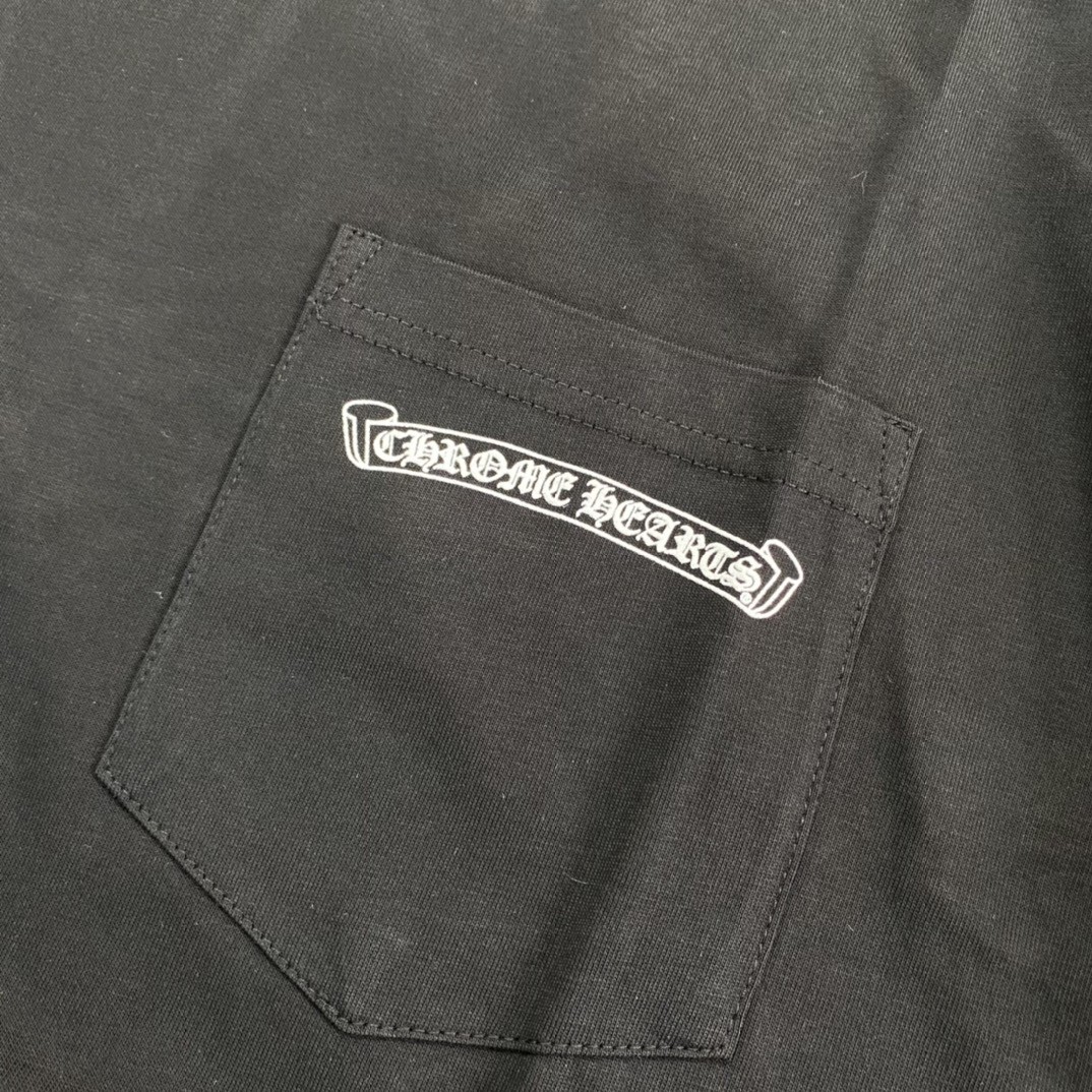 Chrome Hearts Multi Color Cross T-shirt (CHROME HEARTS A011）