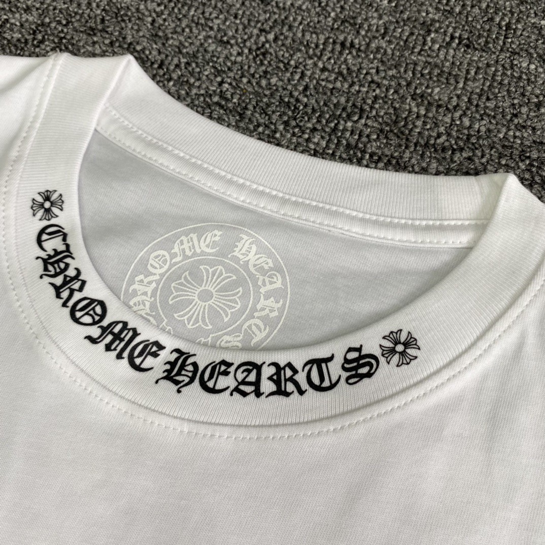 CHROME HEARTS T-SHIRT CH CROSS (CHROME HEARTS A010）