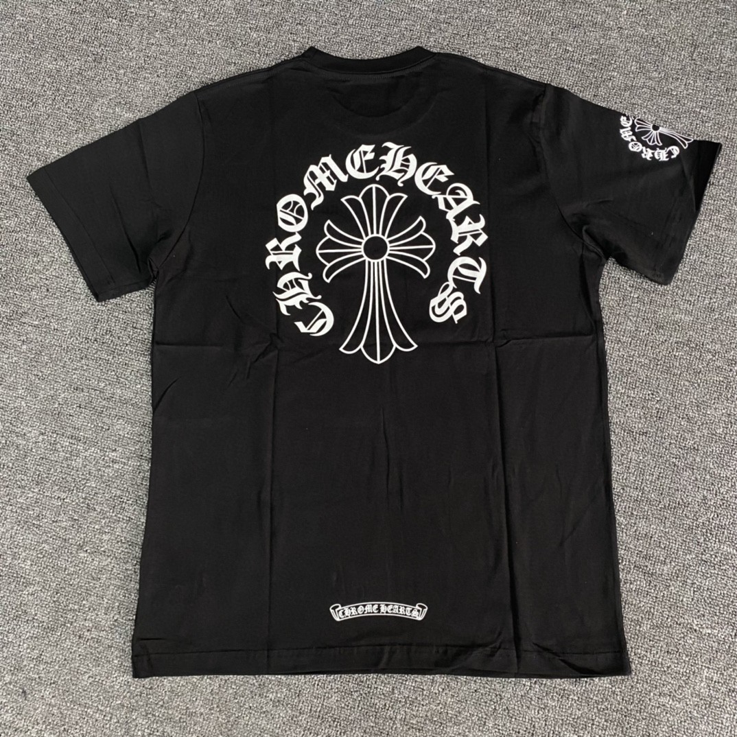 CHROME HEARTS T-SHIRT CH CROSS (CHROME HEARTS A010）