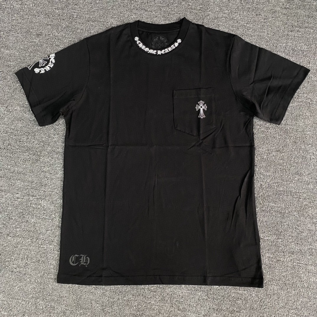 CHROME HEARTS T-SHIRT CH CROSS (CHROME HEARTS A010）