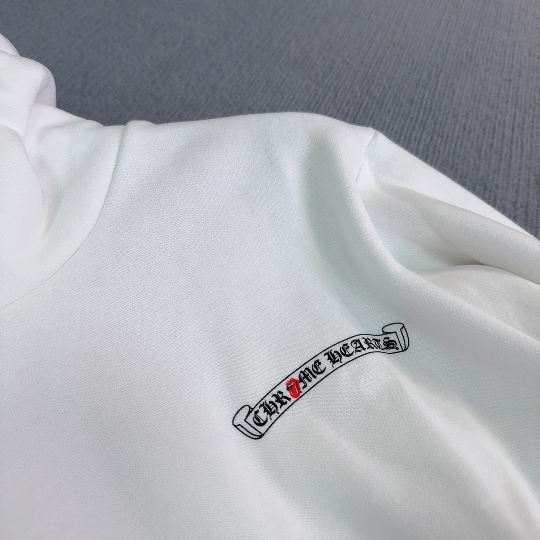 CHROME HEARTS & LAS VEGAS Rolling Stones Hoodie (CH-2024-0760）