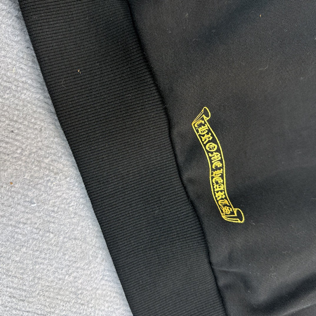 CHROME HEARTS SWTSHRT PLVR LTD Hong Kong exclusive back logo print hoodie (CH-3004-79）