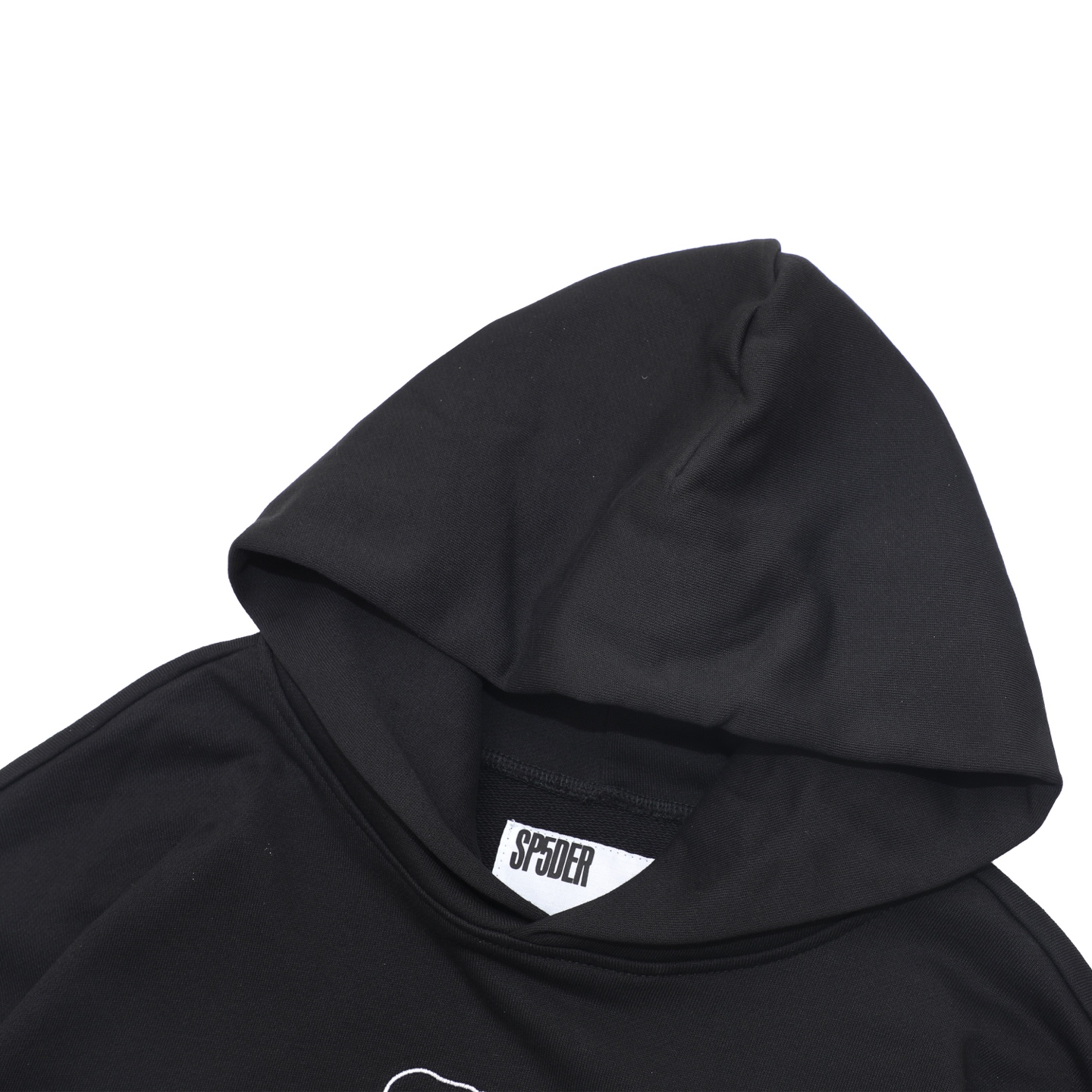 Sp5der OG Logo Hoodie Black (SP5DER-567）