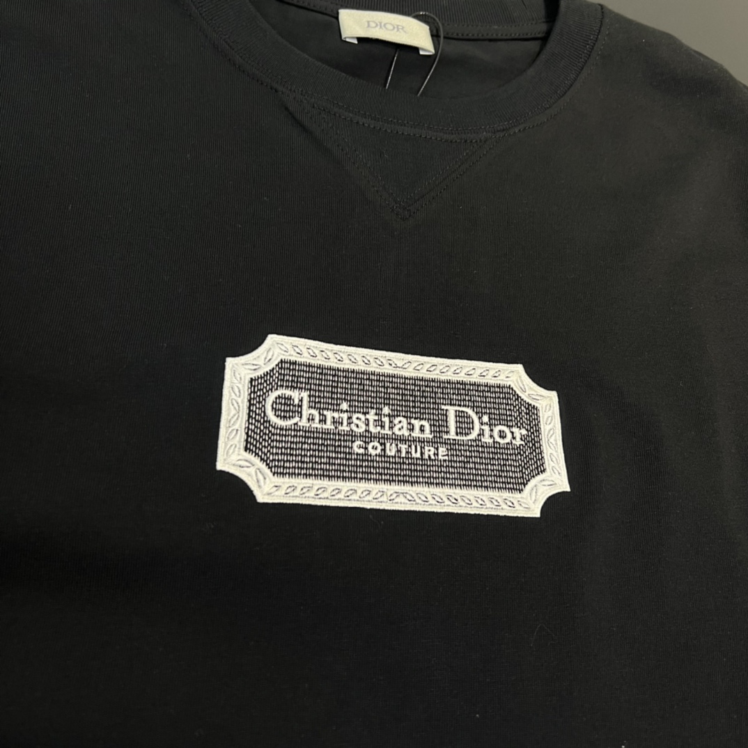 Dior Couture Relaxed-Fit T-Shirt（243J685B0554-C880）