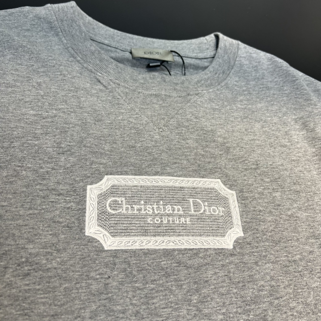 Dior Couture Relaxed-Fit T-Shirt（243J685B0554-C880）