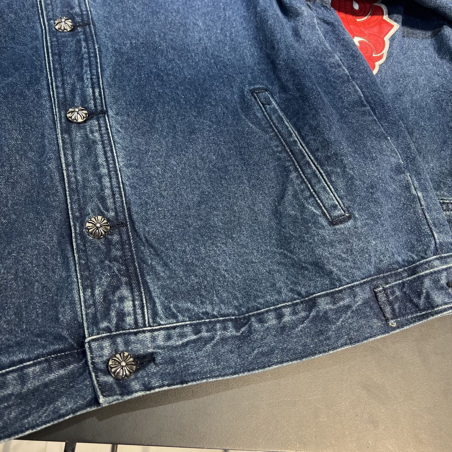 CHROME HEARTS Denim jacket (CHROME HEARTS A008）