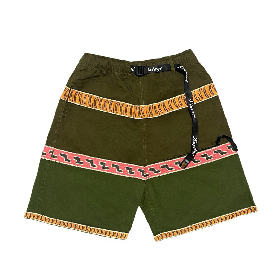 Kapital Combed Burberry Eco Baka Shorts (EK-1245）