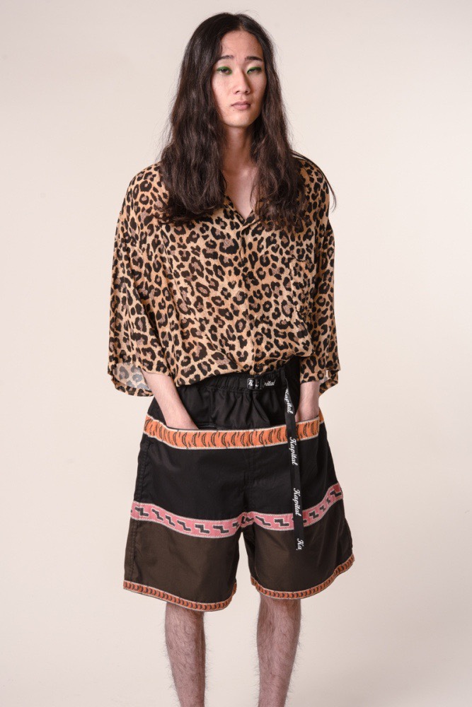 Kapital Combed Burberry Eco Baka Shorts (EK-1245）