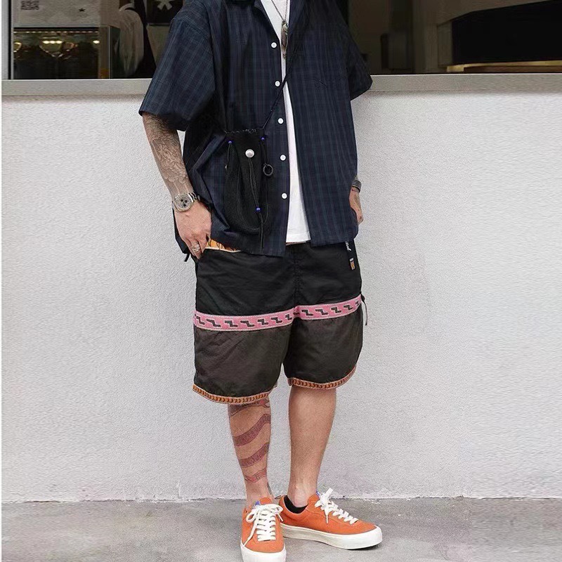 Kapital Combed Burberry Eco Baka Shorts (EK-1245）