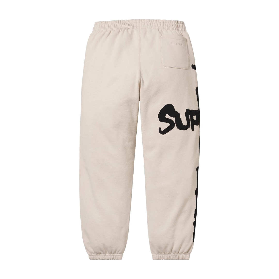 Supreme x Thrasher Sweatpant "Black"(SUP-FW24-123）