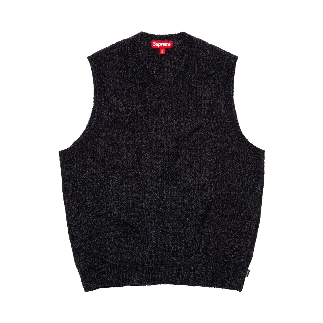 Supreme Chenille Sweater Vest（SUP-FW24-182）