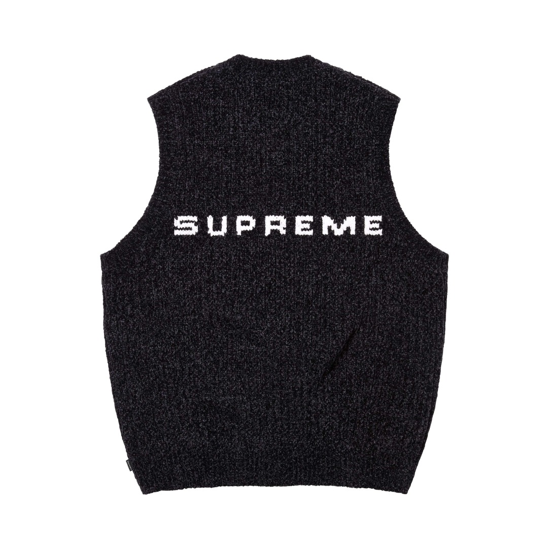 Supreme Chenille Sweater Vest（SUP-FW24-182）