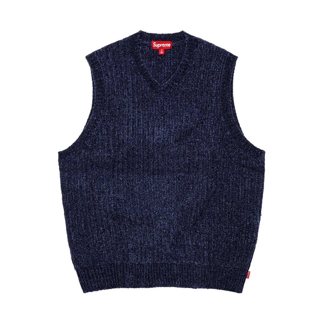 Supreme Chenille Sweater Vest（SUP-FW24-182）