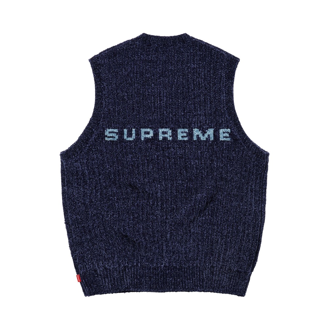 Supreme Chenille Sweater Vest（SUP-FW24-182）