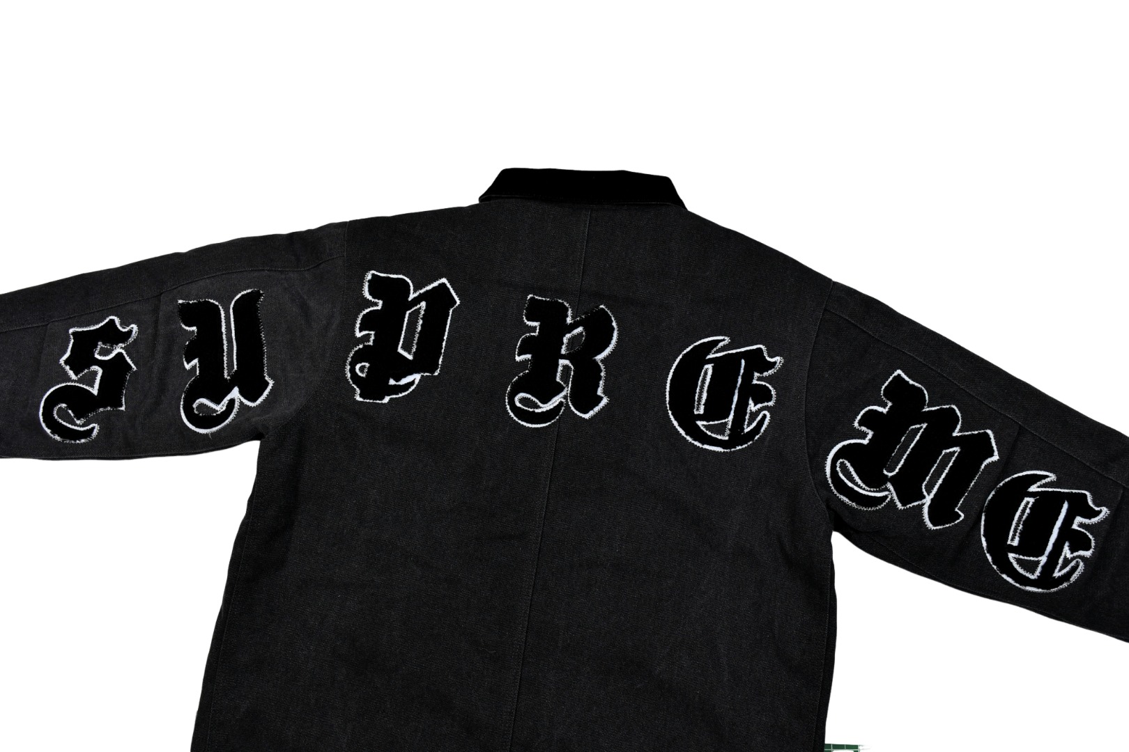 Supreme Old English Canvas Work Jacket（SUP-SS25-016）