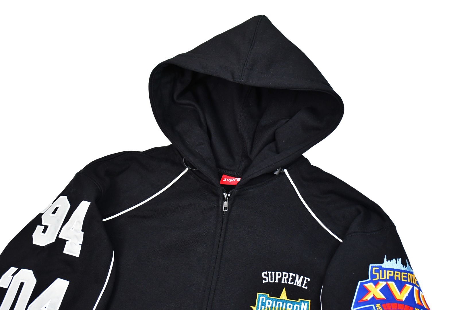Supreme Playoffs Zip-Up Hoodie（SUP-SS25-019）