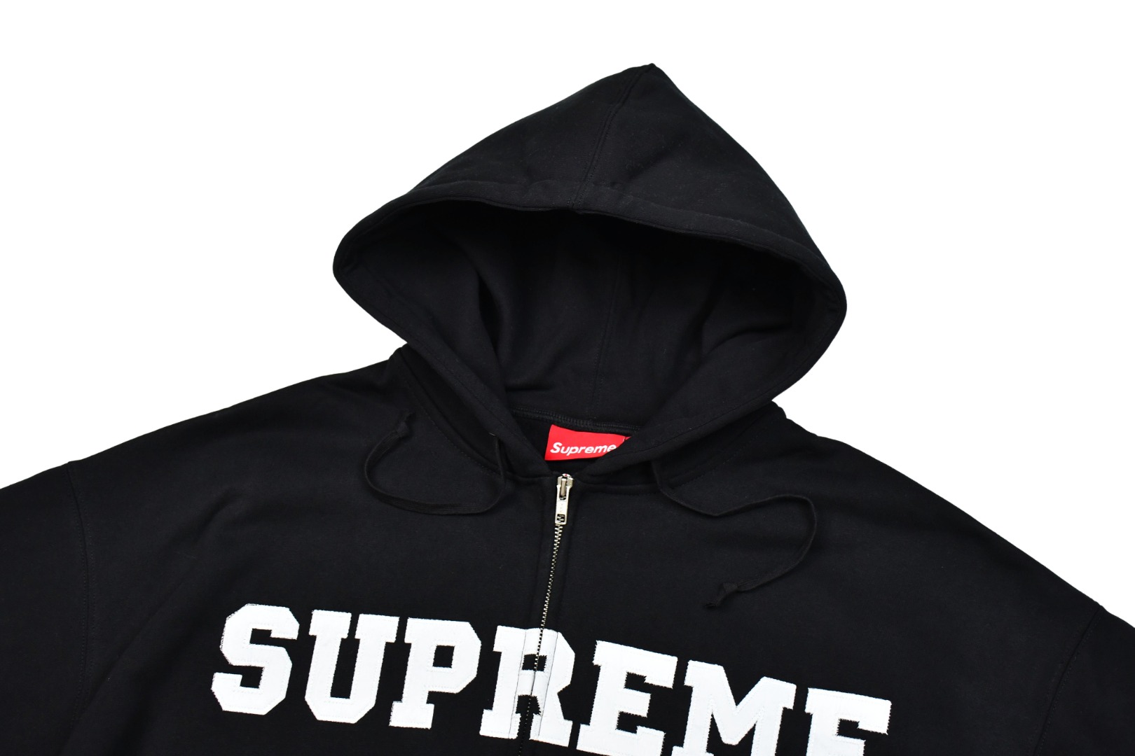 Supreme Collegiate Appliqué Zip Up Hooded Sweatshirt （SUP-FW25-086）