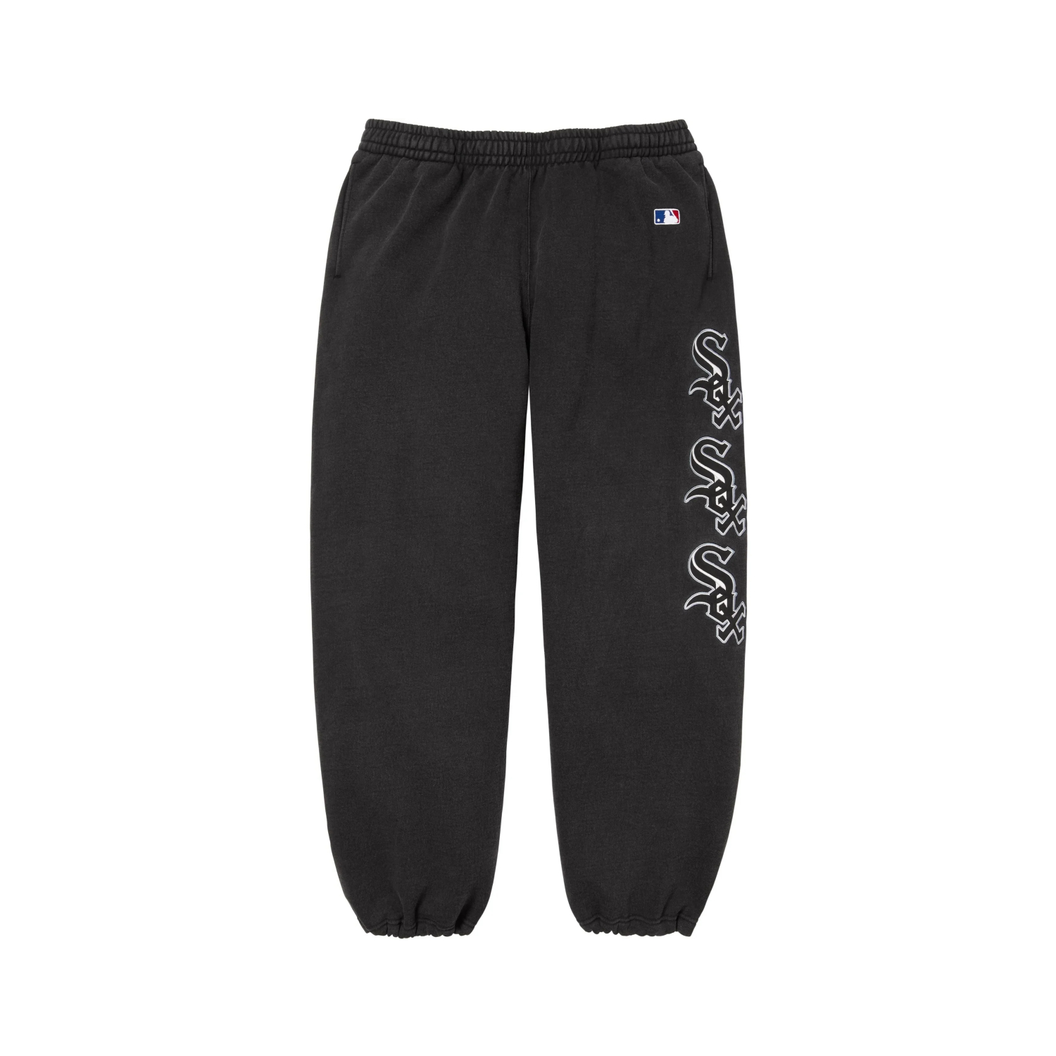 Supreme x Chicago White Sox Sweatpant 'Black'(SUP-FW25-038）