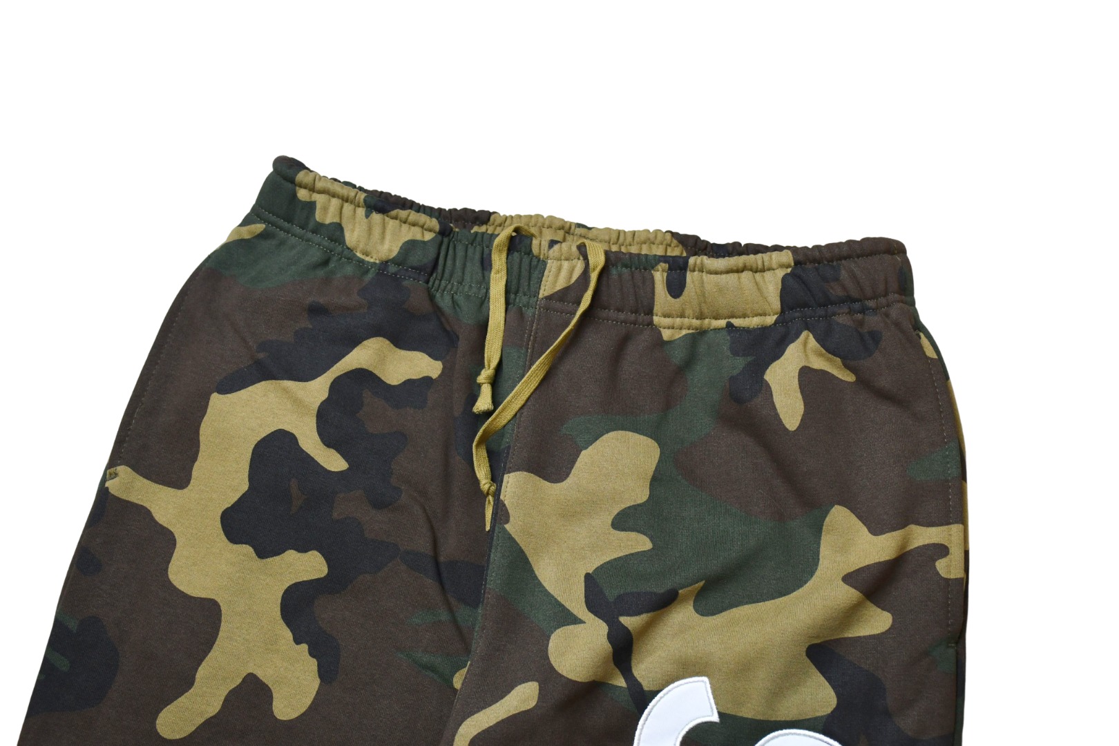 Supreme Satin Applique Sweatpant (26SS) "Woodland Camo"(SUP-SS26-193）
