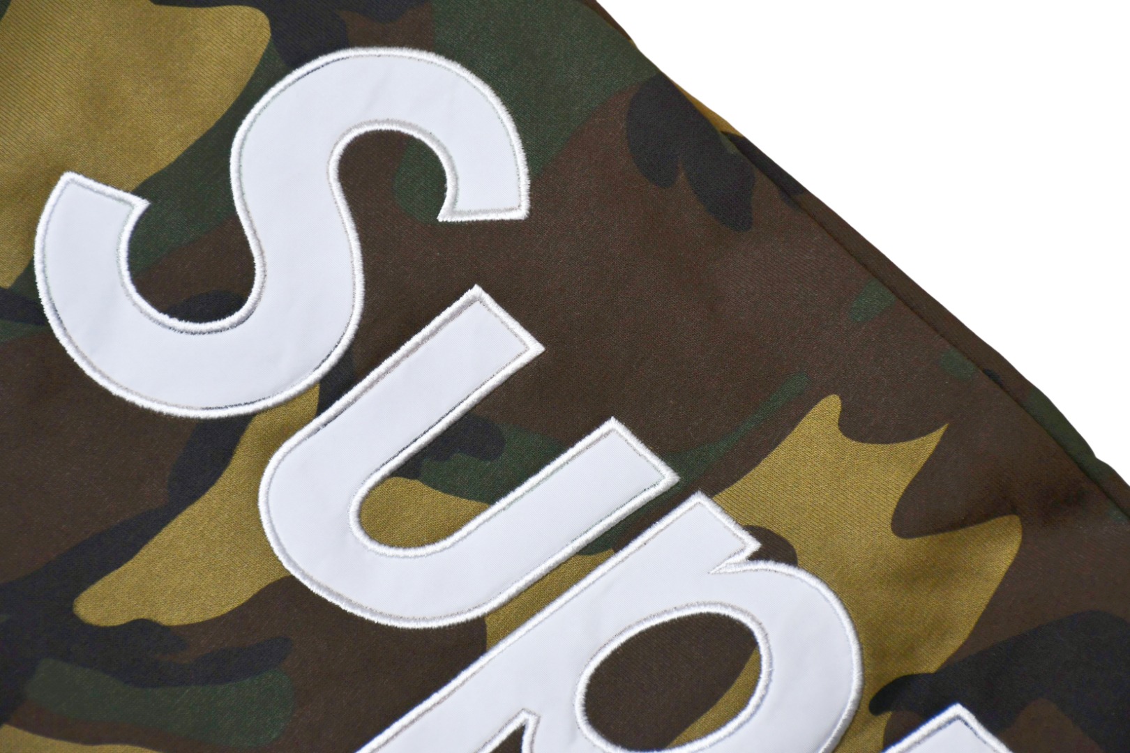 Supreme Satin Applique Sweatpant (26SS) "Woodland Camo"(SUP-SS26-193）
